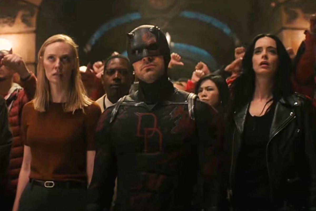 Demolidor: Renascido: Fotos sugerem Luke Cage e Punho de Ferro Demolidor — foto de divulgação