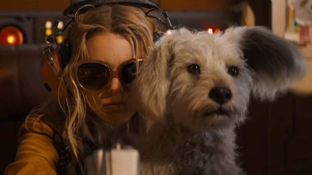 Krypto with Supergirl