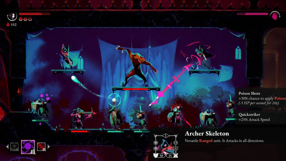 ReVamp controlling minion units during an enemy wave