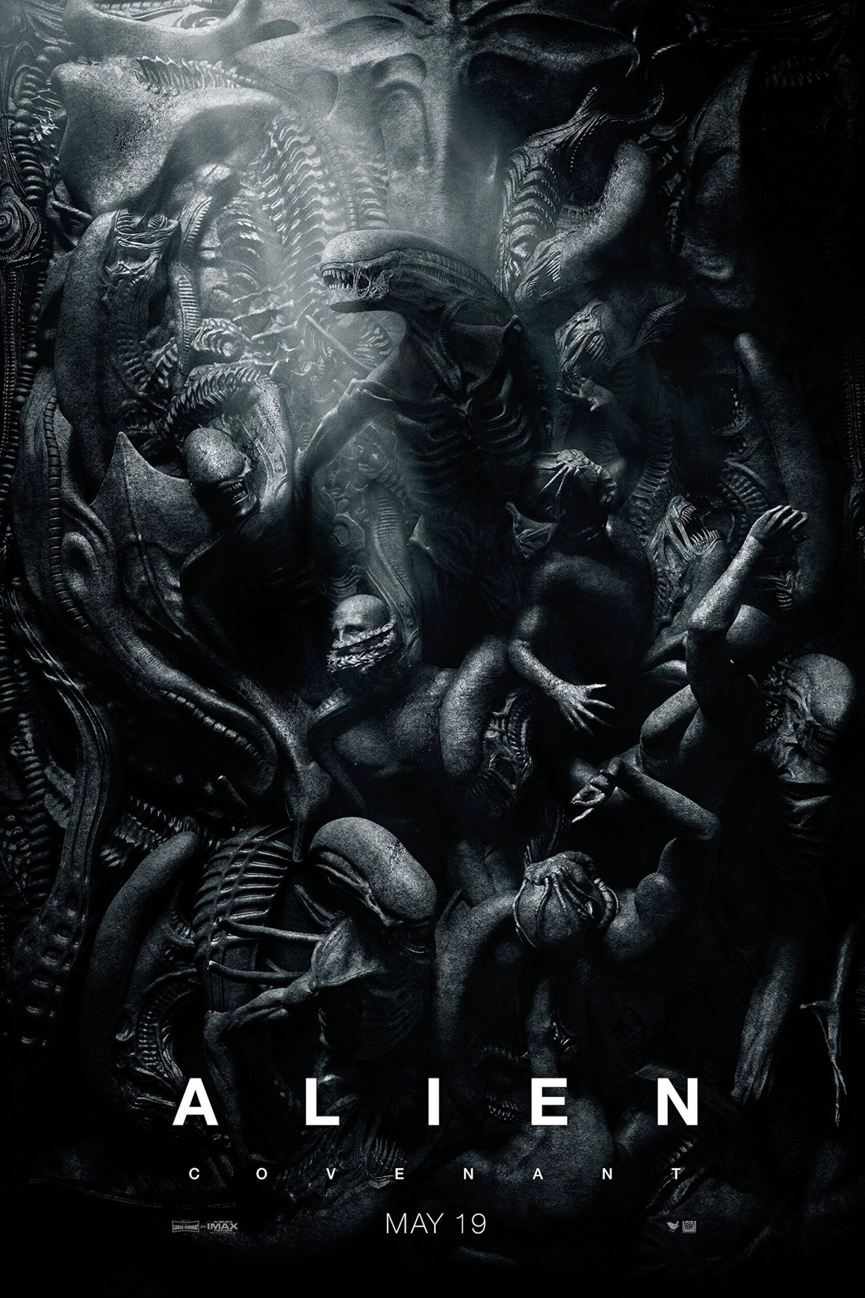 Alien: Covenant volta a subir na Max Elenco principal de Alien: Covenant reunido em foto promocional com clima de terror sci-fi