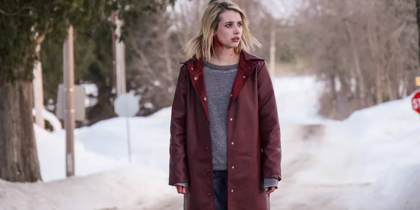 Emma Roberts as Joan in The Blackcoat's Daughter