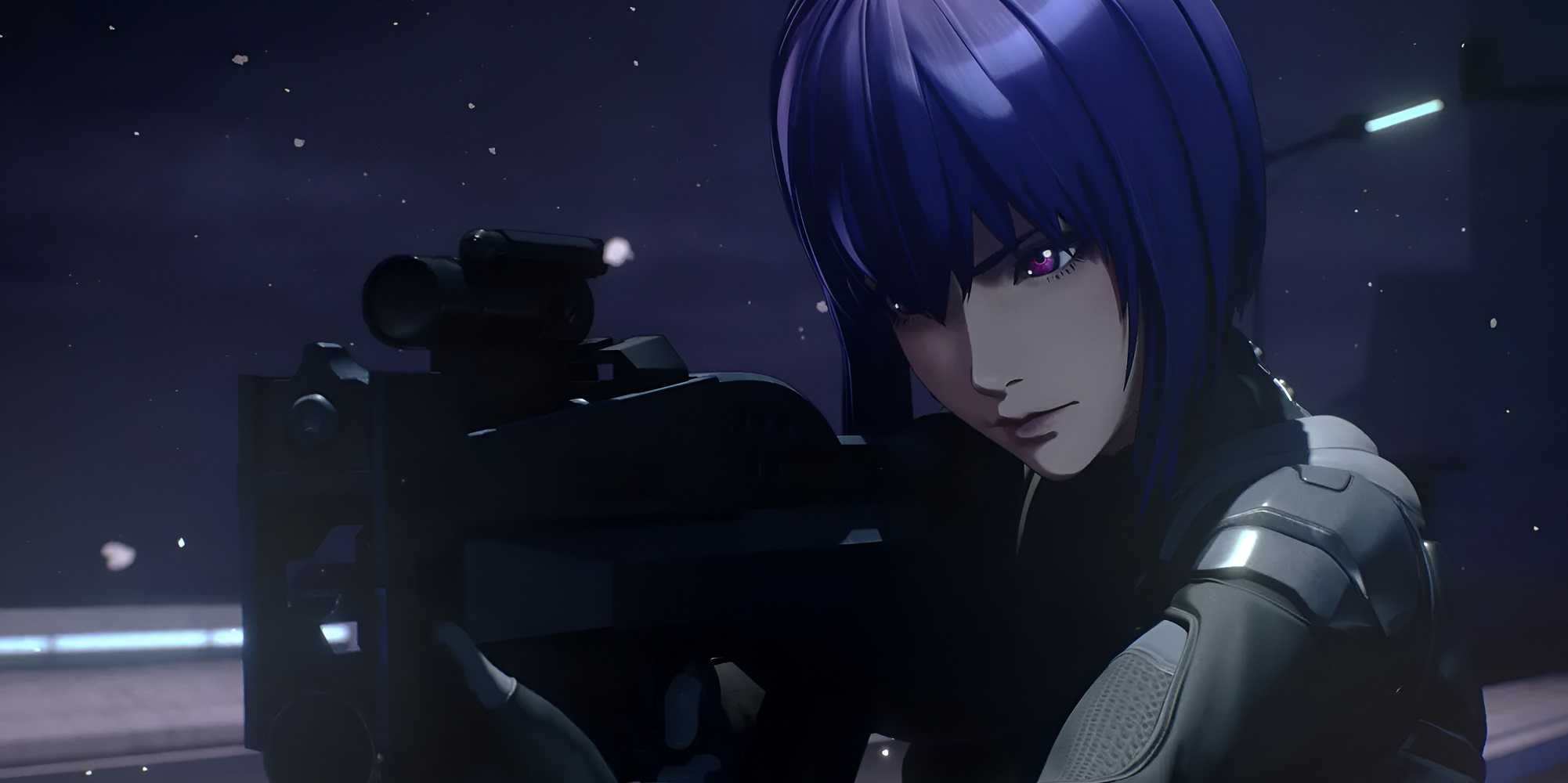 10 animes da Netflix que ficam melhores por episódio Major Motoko Kusanagi in Ghost in The Shell SAC_2045.
