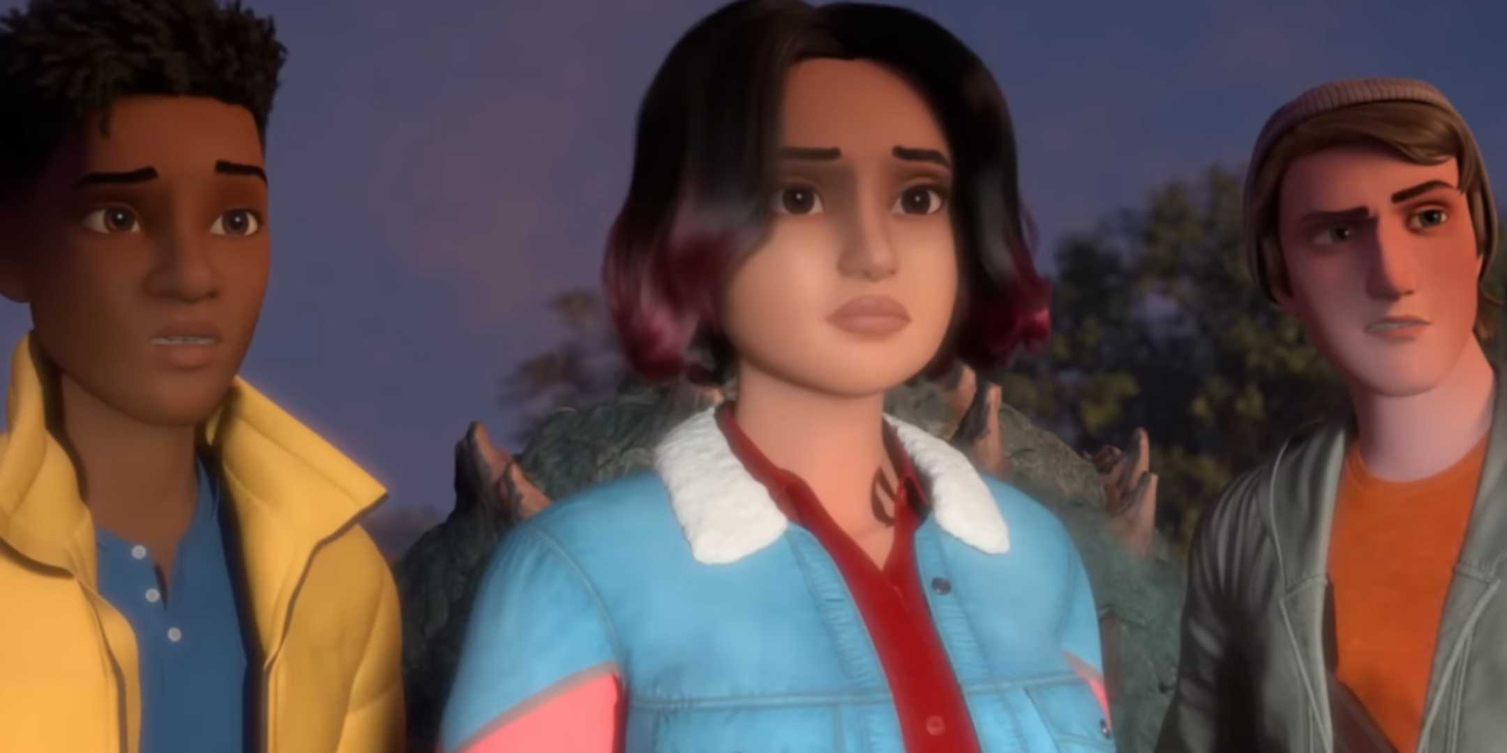 Darius, Sammy, and Ben in Jurassic World: Chaos Theory