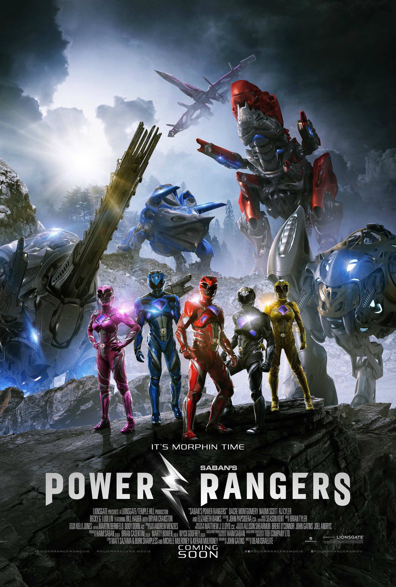 Power Rangers originais — foto de divulgação
