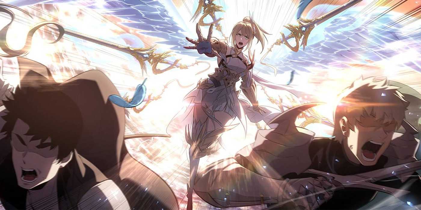 Crunchyroll corrige polêmica: Solo Leveling perde força Cha Hae In spin-off webtoon, Hunter Origin Pure Sword Princess Cha Hae In Story released by Solo Leveling: Arise game