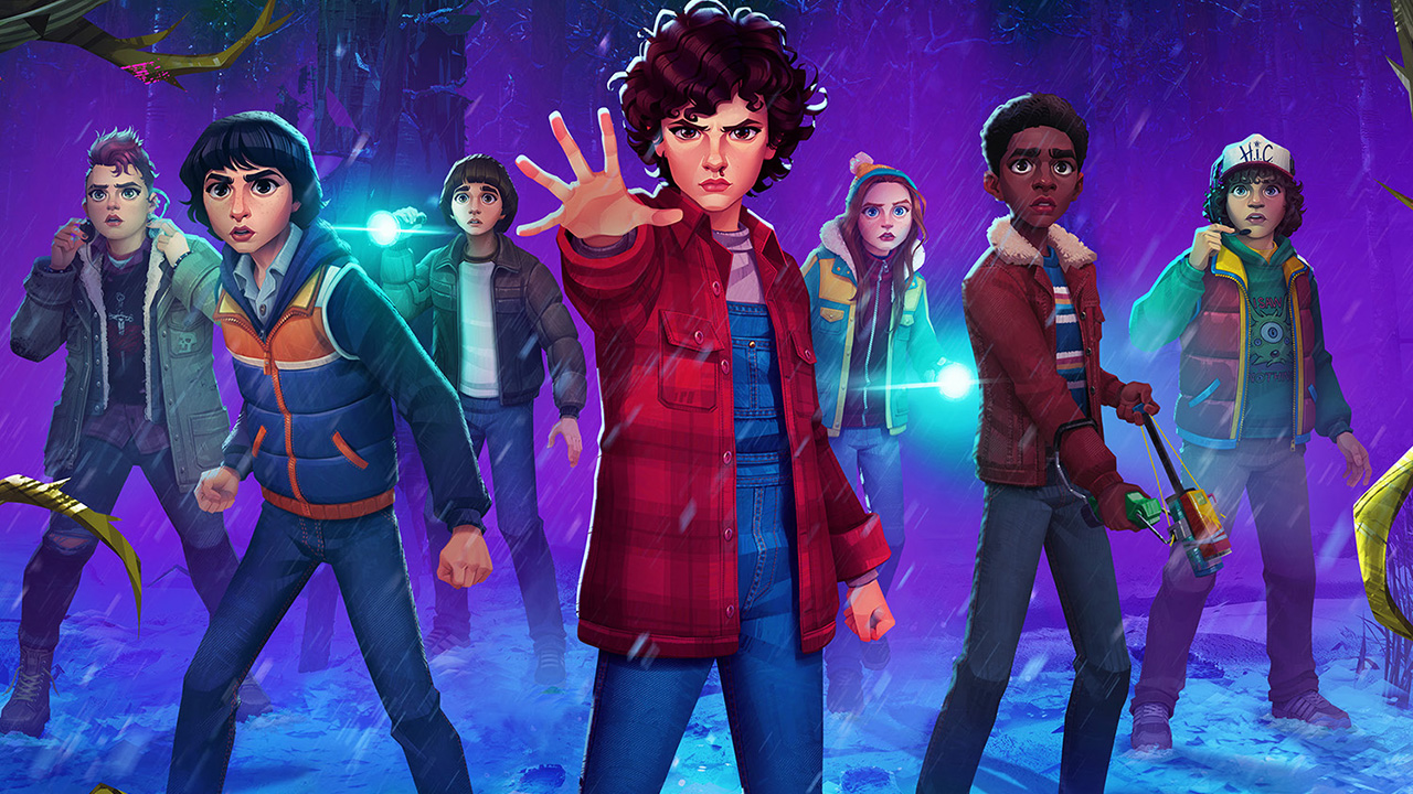 Animação expande o universo de Stranger Things Stranger Things Tales From 85 trailer novos primeiros visuais Csat