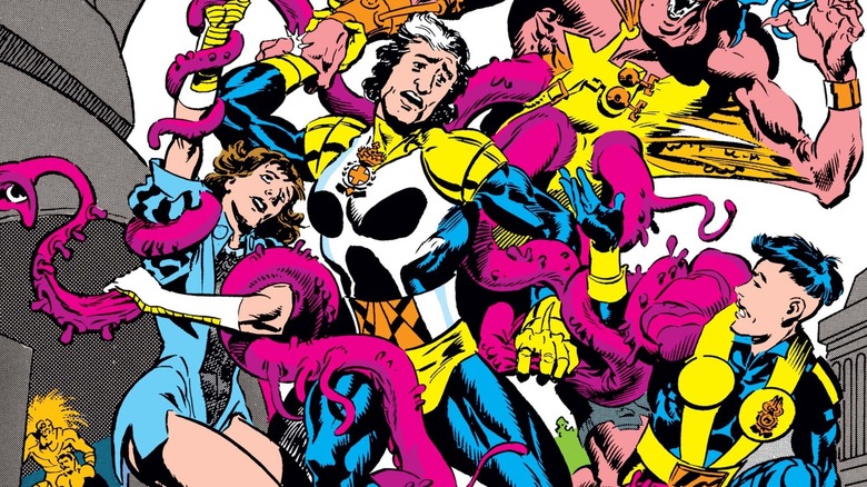 Strikeforce: Morituri: Por que essa HQ pode virar série Superheroes in the middle of fighting a tentacled creature in the Strikeforce: Morituri comics