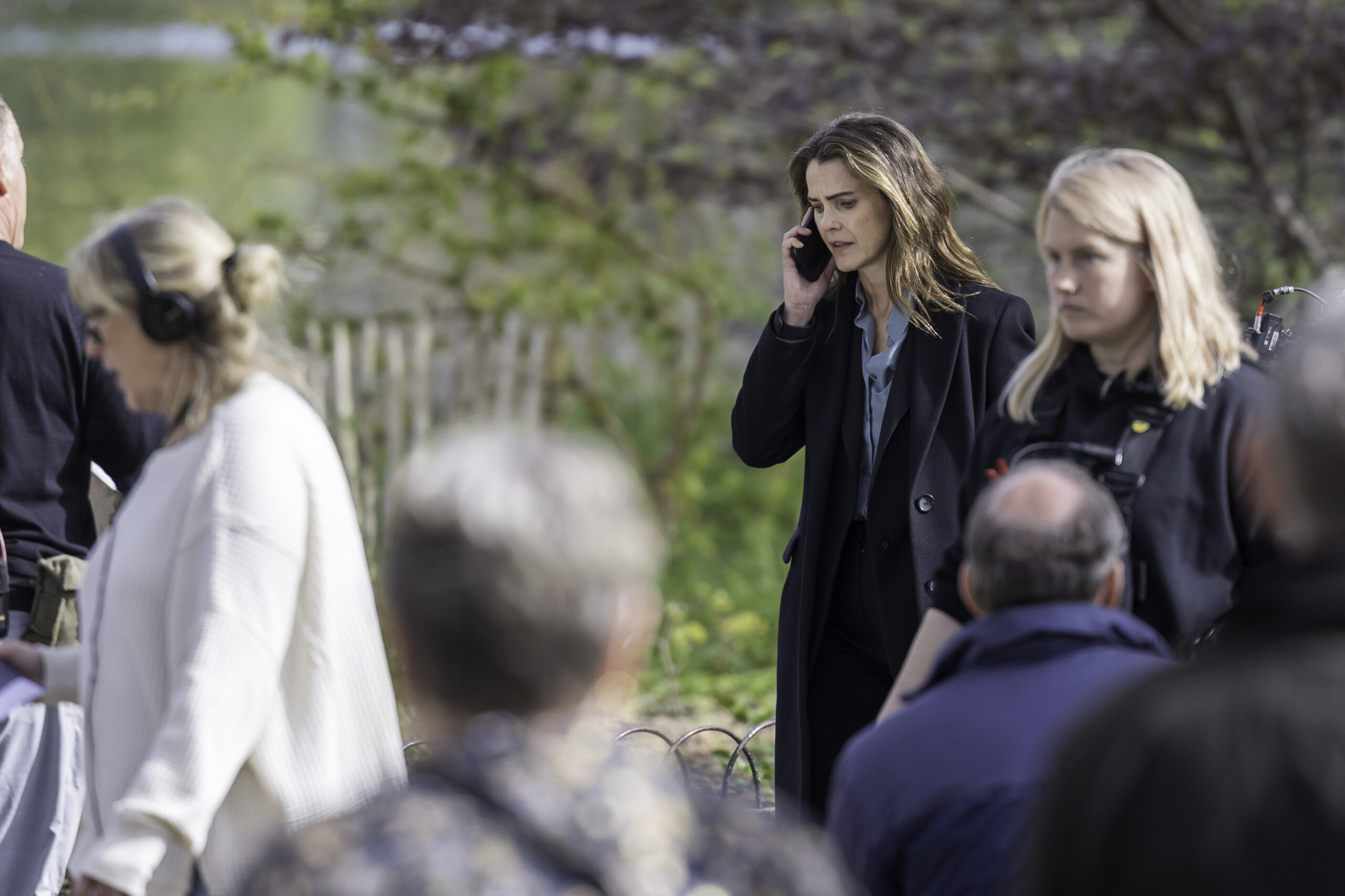 The Diplomat temporada 4: Keri Russell grava em Londres Fotos dos bastidores da filmagem da 4ª temporada de The Diplomat (5)