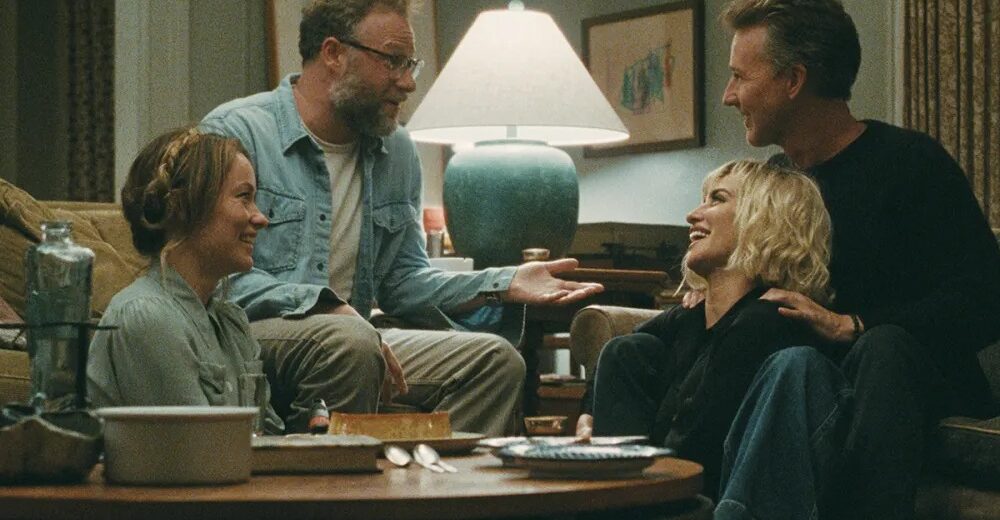 Primeiro cartaz oficial de The Invite com Olivia Wilde, Seth Rogen, Penélope Cruz e Edward Norton em destaque