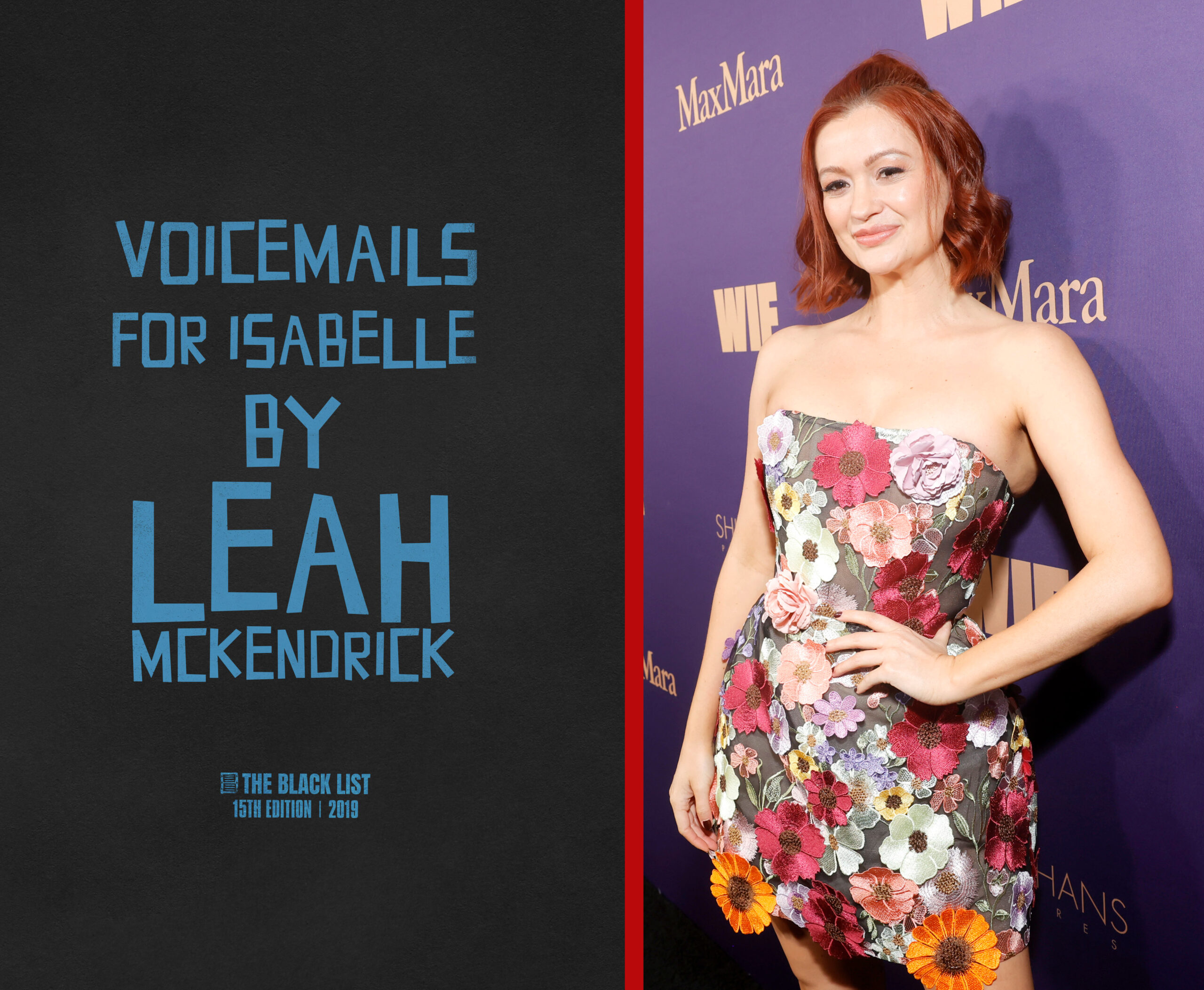 Voicemails For Isabelle Blacklist Poster Leah Mckendrick
