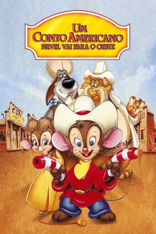 Poster de Um Conto Americano: Fievel Vai para o Oeste