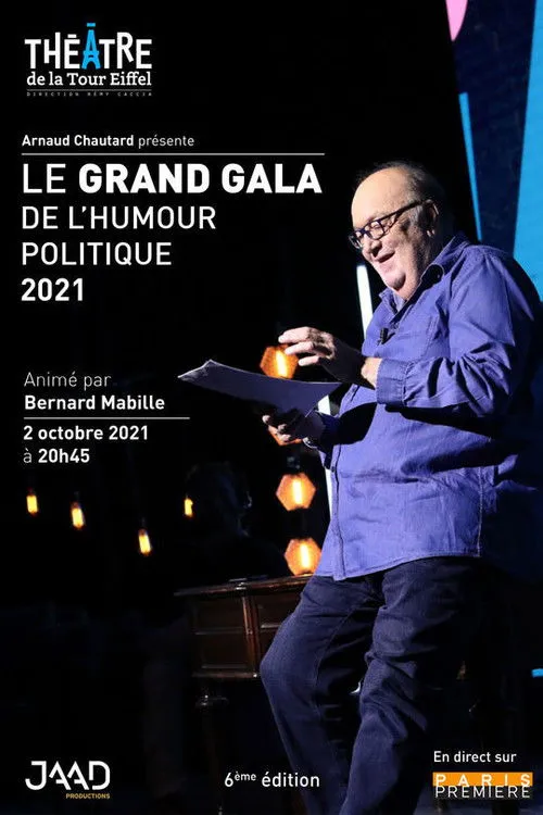 Poster de Le grand gala de l'humour politique 2021