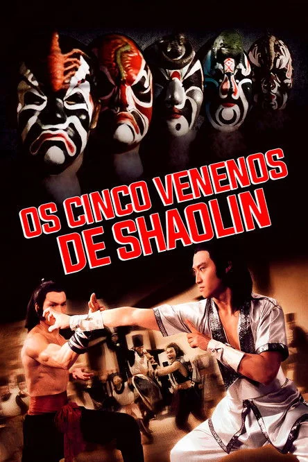 Poster de Os Cinco Venenos de Shaolin