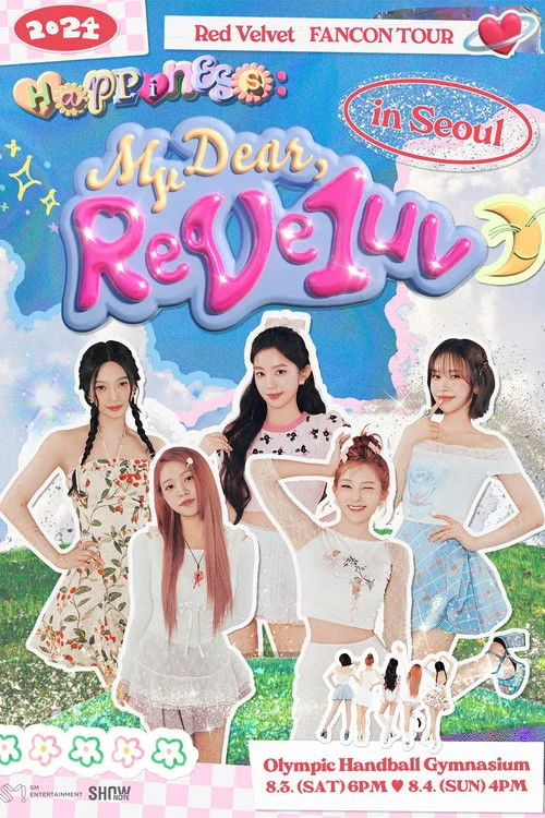 Poster de Red Velvet - 2024 Fancon Tour 'Happiness: My Dear, ReVe1uv' in Seoul