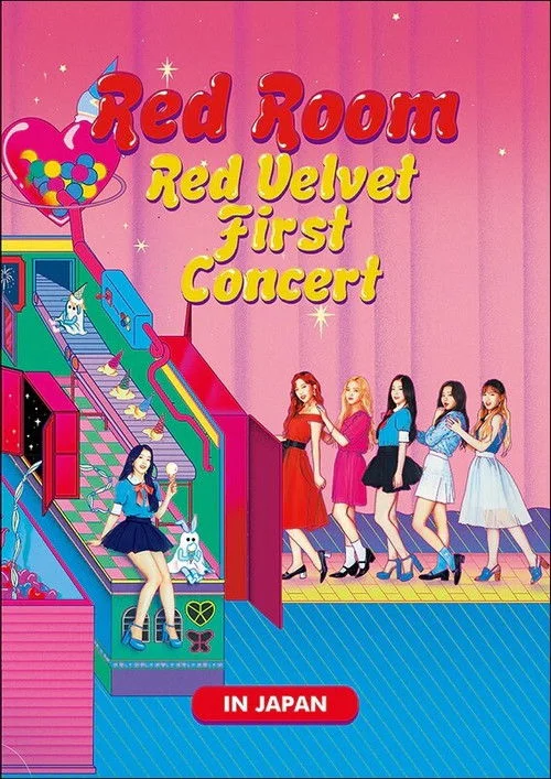 Poster de Red Velvet 1st Concert “Red Room” in JAPAN