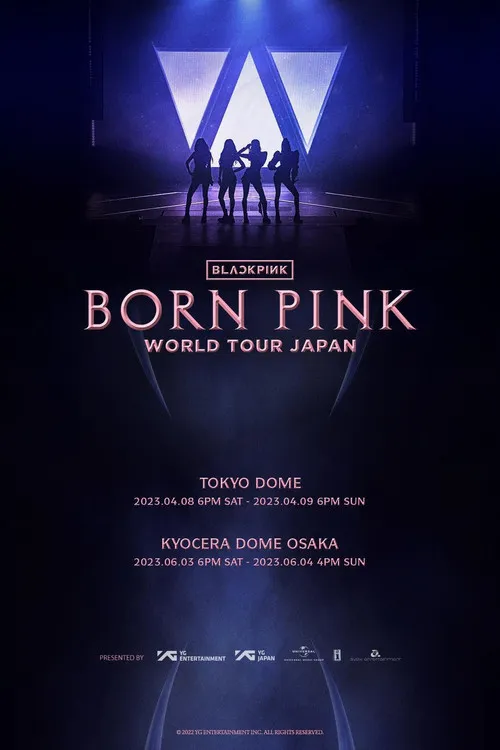Poster de BLACKPINK - WORLD TOUR [BORN PINK] JAPAN KYOCERA DOME OSAKA